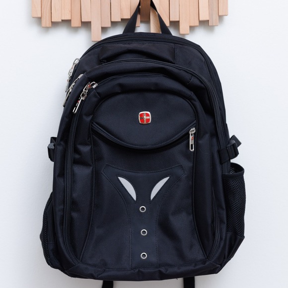 Swiss Gear Other - Swiss Gear Laptop Backpack Black Travel School Bag Multi Compartment